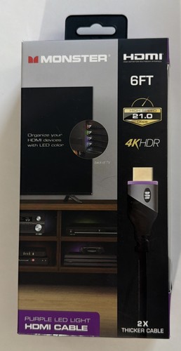 Monster hdmi cable 6ft - hdmi,