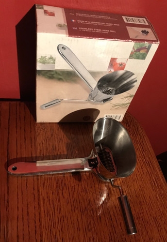 Stainless steel herb - mill, by