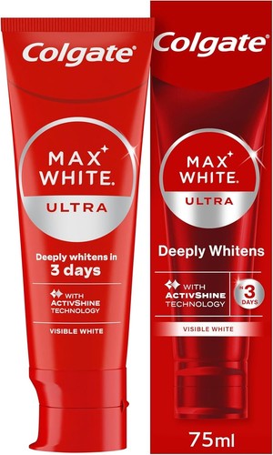 Colgate max white ultra - max, active