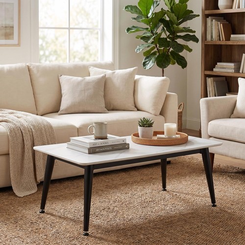 Monaco coffee table white - monaco,