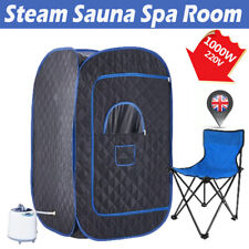Portable Steam Sauna Spa Room Full Body Slimming Detox Therapy Tent Indoor Chair