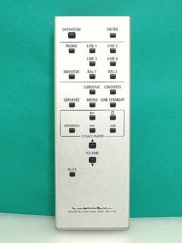 Luxman 17a audio - luxman,