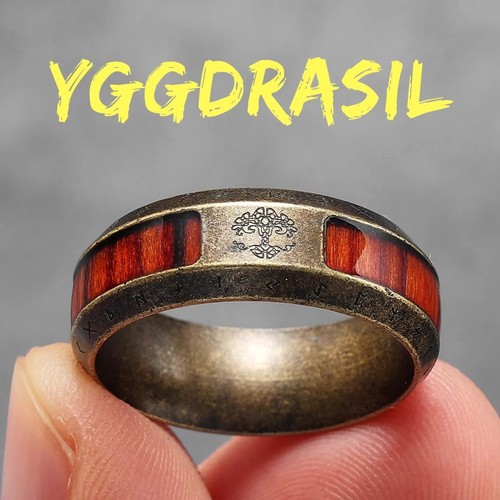 Vintage nordic viking - vintage, runes