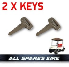 YAMAHA G2 G8 G9 G11 GOLF CART BUGGY IGNITION KEY SET PETROL & ELECTRIC 1985-1995