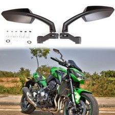 Motorcycle Rearview Wing Mirrors 8/10mm For Kawasaki Z1000 Z1000R Z900 Z650 Z400