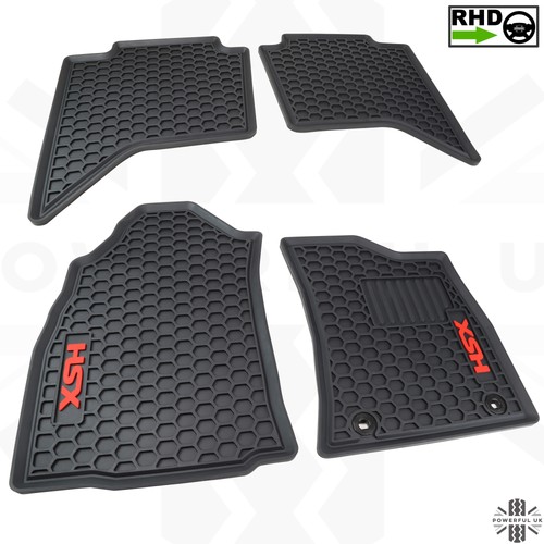 Rubber floor mat - , set