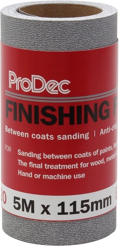 Roll 320 grit extra - 5m,