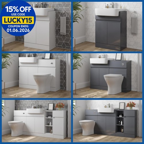 Bathroom vanity toilet - vanity, storage