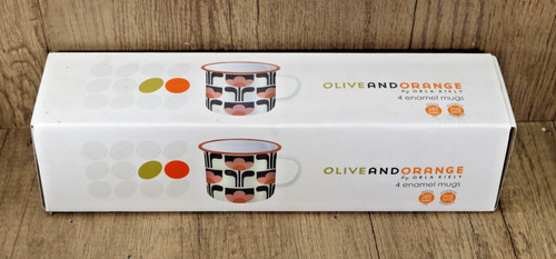 Rare orla kiely olive orange - rare,