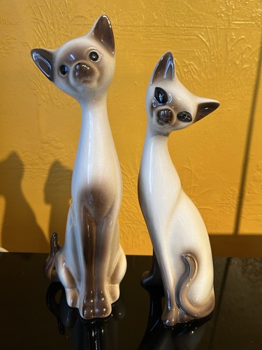 Pair vintage ceramic - pair,
