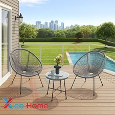 Outdoor Rattan Bistro Chairs