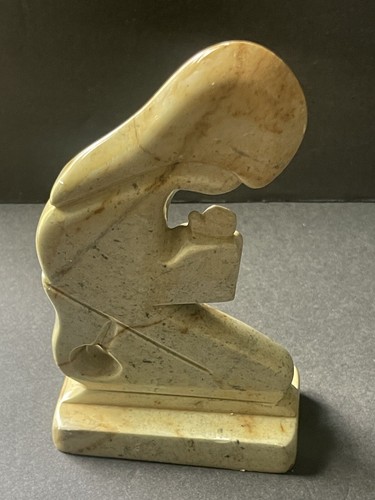 Vintage hand carved soapstone - vintage,