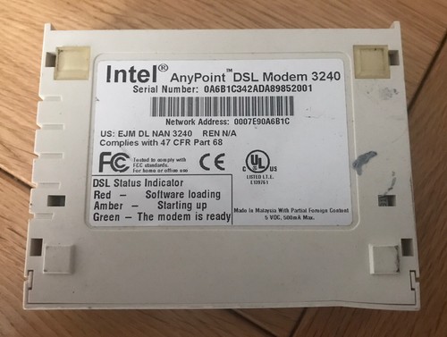 Intel 3240 anypoint dsl modem - anypoint,
