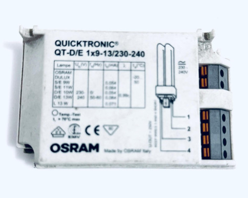 Osram quicktronic e - quicktronic, qt-d/e