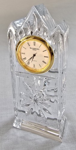 Waterford crystal desk clock - waterford,