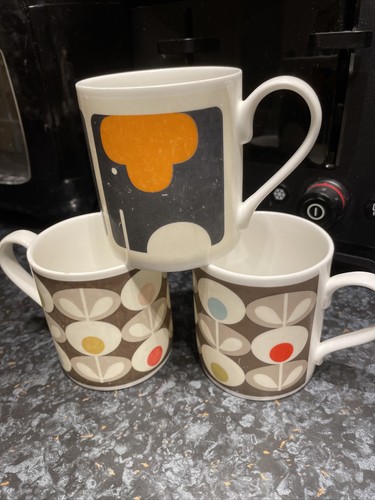 Orla kiely china mugs - kiely,
