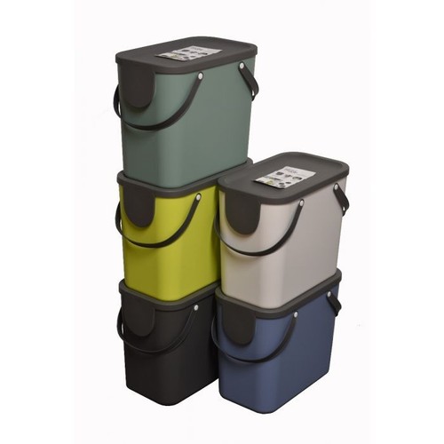 Slim stackable recycling - stackable,