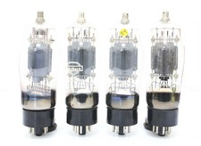 E4  4pcs Mullard EL38 CV450 tubes KT-77 Dish getter