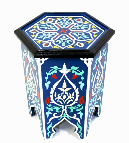 Moroccan side table accent - moroccan,