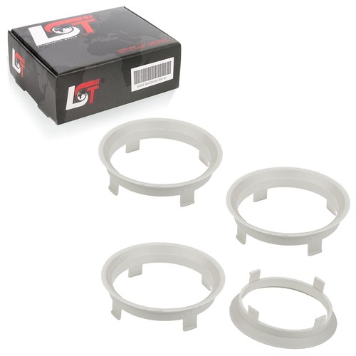 Centering rings black for - 4x,