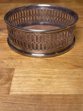 Vintage Silverplate Wine