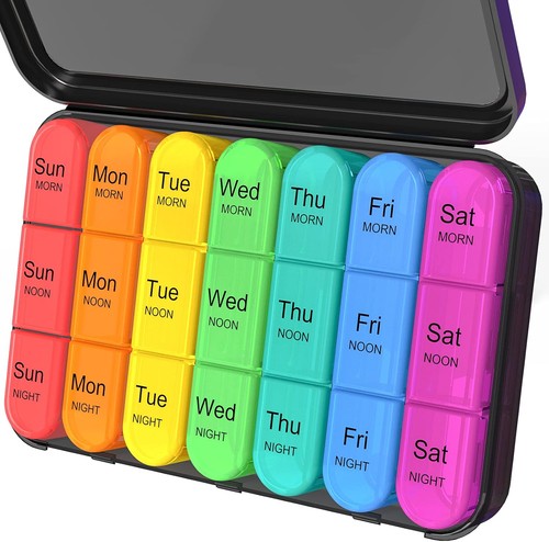 Day pill dispenser - dispenser, medicine