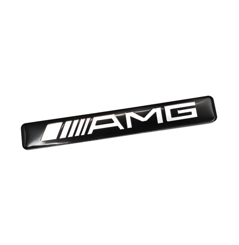 Amg black alloy emblem self - amg,