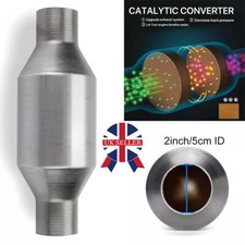 Universal 2" Sports Cat Catalytic Converter High Flow 400 Cell-Stainless Steel