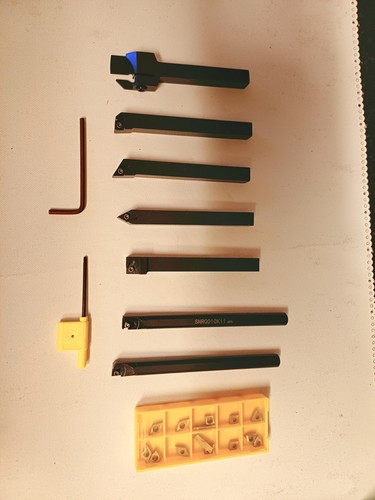 Piece lathe tool set - set,
