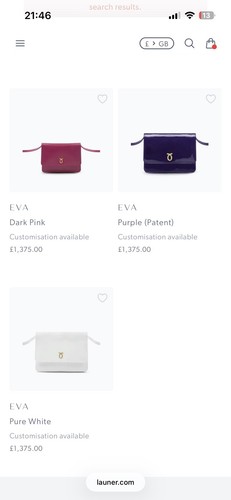 Launer london eva - of, blue