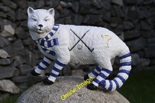 Photo 6x4 A wildcat model at Newtonmore Shinty Ground Several life-size m c2014