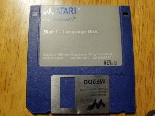 Disk language - 1-language, g)