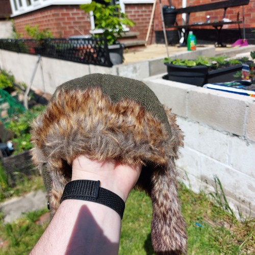 Harris tweedstyle trapper hat - harris,