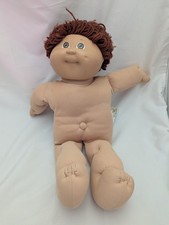 Vintage 1983 Cabbage Patch Kids Boy Doll Brown Hair And Eyes toy