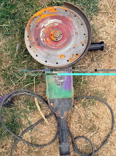 Hitachi g23ss grinder 240v - g23ss, 9"