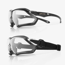 Hybrid Safety Work Glasses Anti-Scratch Anti-Fog Lens Goggles EME21 EN166