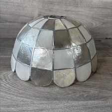 Capiz Shell Lampshade Vintage