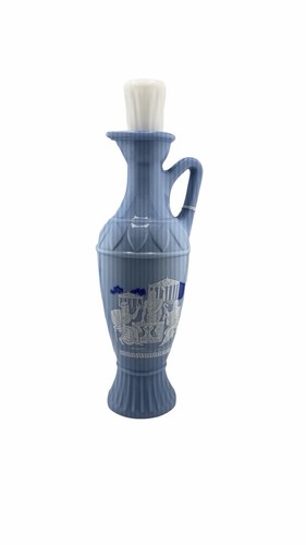 Vintage avon blue milk glass - blue,