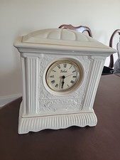 Belleek Pottery Mantle Clock