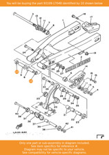 YAMAHA Oil Seal, 93109-17048
