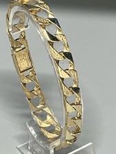 9ct gold men square - gold, men's