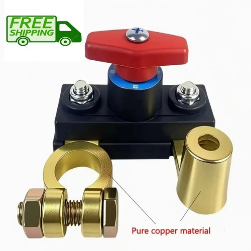 Universal car battery isolator - battery,