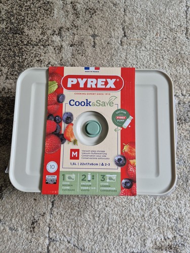 Pyrex cook save vacuum - cook, &