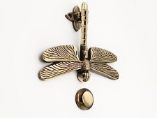 Aged Solid Brass Dragonfly