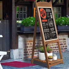 XL Wood A-Frame Sidewalk