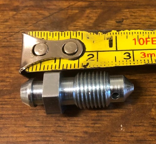 Metric m10 bleed screw - metric,