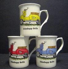 1 Mug ZUNDAPP BELLA Scooter Fine Bone China Mug Cup Beaker
