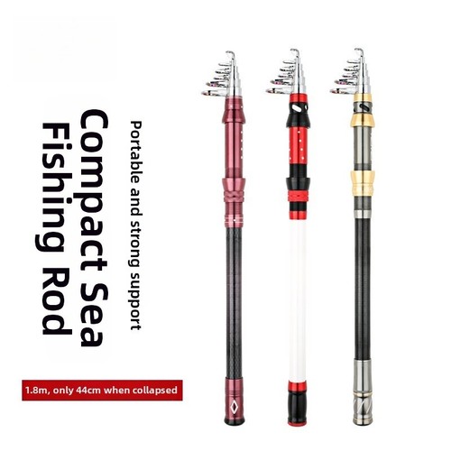 Sea fishing rod telescopic - sea,