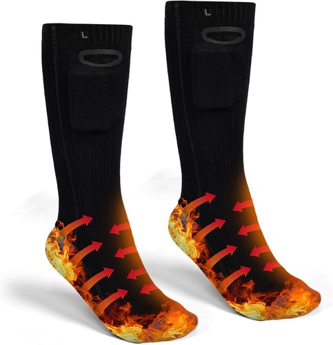 Electric heated socks - electric, men