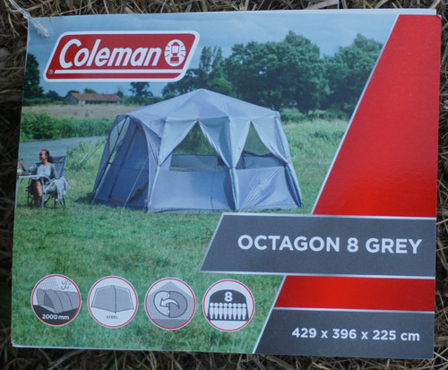 Coleman octagon tent grey - 8,